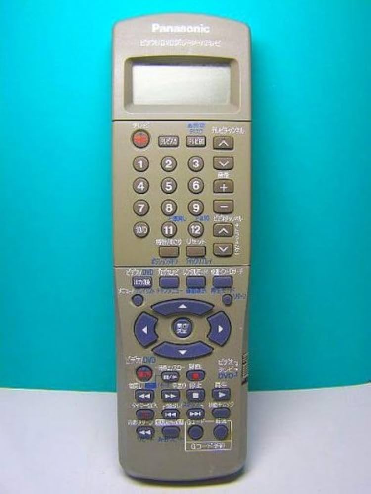 パナソニック ビデオリモコン EUR7901KR0 9jupf8b Amazon.co.jp: パナソニック ビデオ・DVDリモコン EUR7901LA0